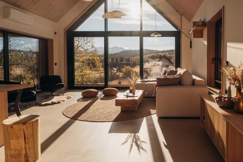 Et opholdsområde på Wilcza Villa