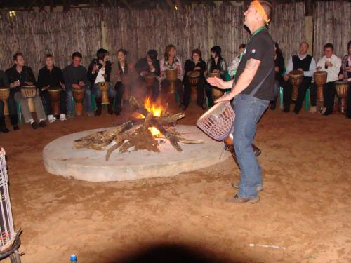 Evening entertainment for guests staying at Pure Joy Lodge