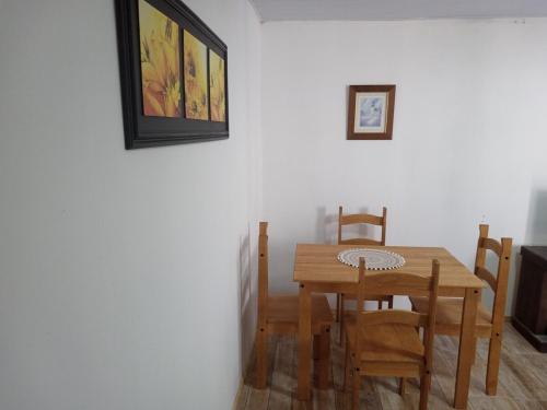 Posezení v ubytování Temporary accommodation in Mercedes Soriano