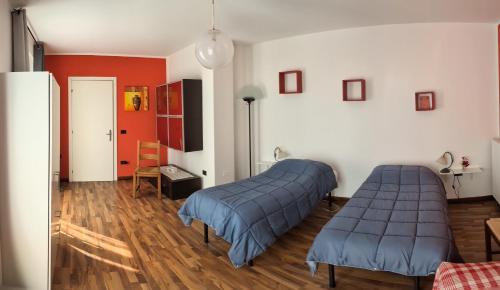 Postel nebo postele na pokoji v ubytování Casetta Belvedere