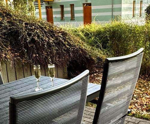 Κήπος έξω από το Apartmán RELAX Riviéra Lipno