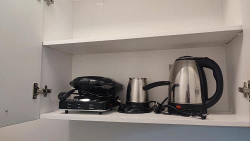 Kuchyň nebo kuchyňský kout v ubytování Guesthouse Hostel Prizreni