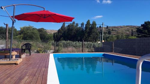 Swimmingpoolen hos eller tæt på Quinta a las Sierras