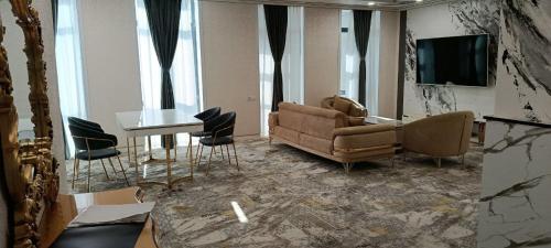 Posezení v ubytování The Tower Bukhara