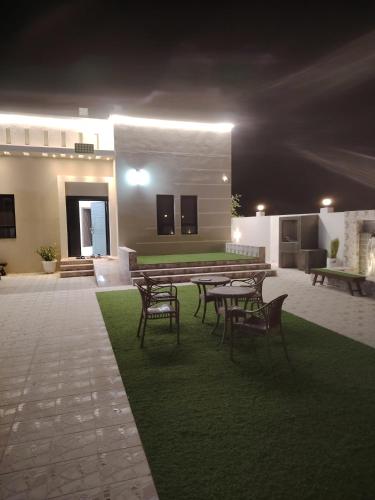 Patio nebo venkovní prostory v ubytování استراحة الساحل الشرقي صور