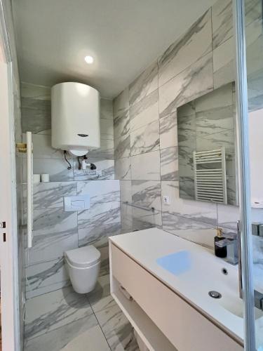 Koupelna v ubytování Studio centre Aix - Climatisé avec terrasse