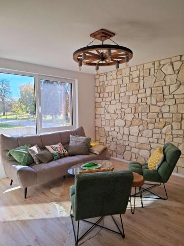 Posezení v ubytování Sugar Apartment 41A