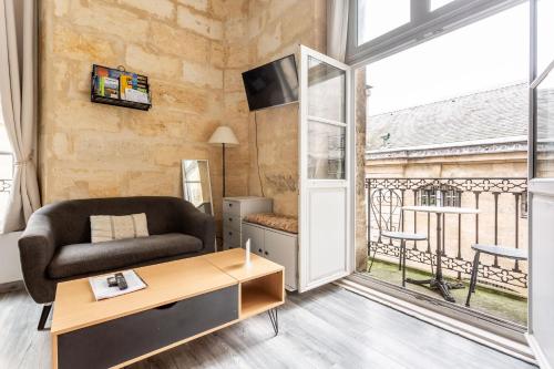 Le balcon de Gabriel Place de la Bourse Bordeaux