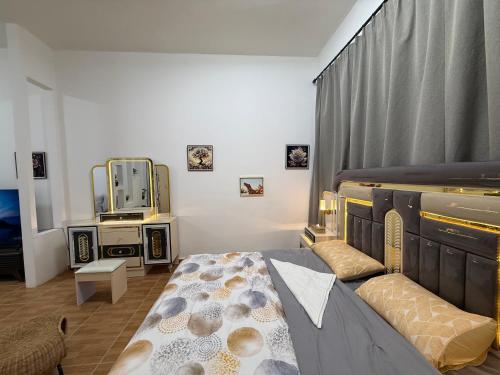 En eller flere senger på et rom på Modern Studio Private