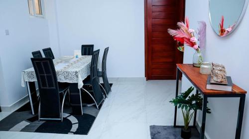 Posezení v ubytování Zanzibar Cozy Home