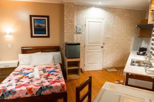 Η κουζίνα ή μικρή κουζίνα στο The Pilgrims' Place