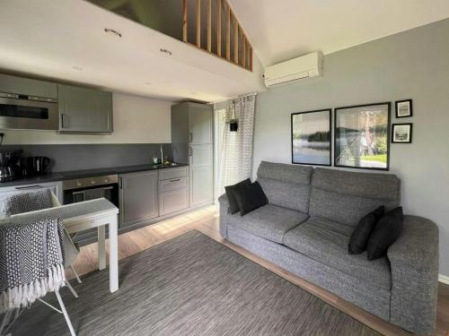 Kuchyň nebo kuchyňský kout v ubytování Mini-Haus Am Sandstrand In Der Nähe Von Göteborg