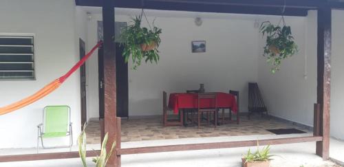 Αίθριο ή υπαίθριος χώρος στο Le jardin des manguiers