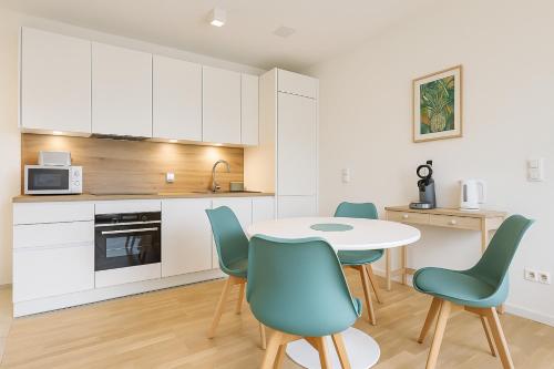 Cuina o zona de cuina de Central fully serviced studio