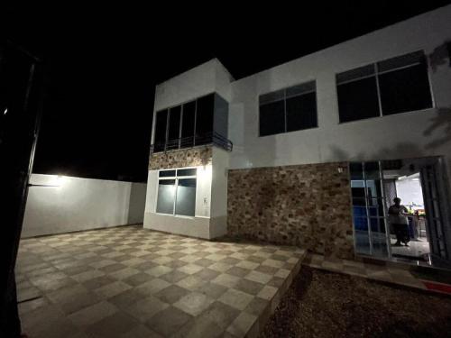 Το κτήριο όπου στεγάζεται  το διαμέρισμα