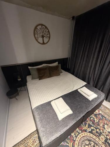 Ένα ή περισσότερα κρεβάτια σε δωμάτιο στο Graza of Gedemin