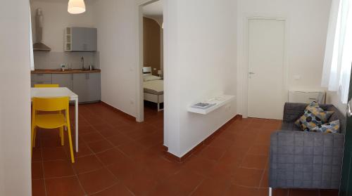 Η κουζίνα ή μικρή κουζίνα στο Bambù Affittacamere & Residence