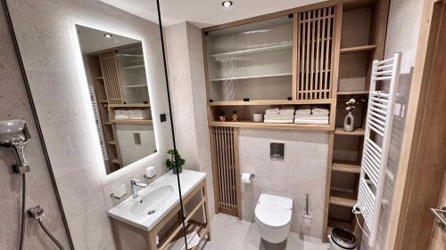 Koupelna v ubytování Snowfall Luxury Suites Jahorina