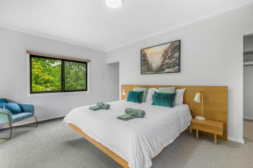 Postel nebo postele na pokoji v ubytování Mount Buffalo Views