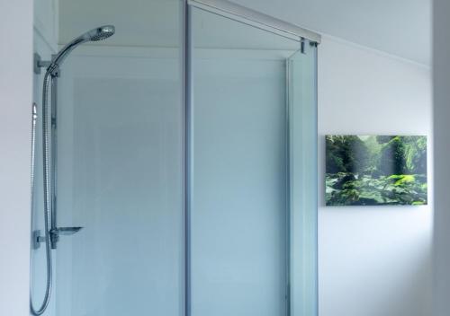 Koupelna v ubytování Recreation Hotel