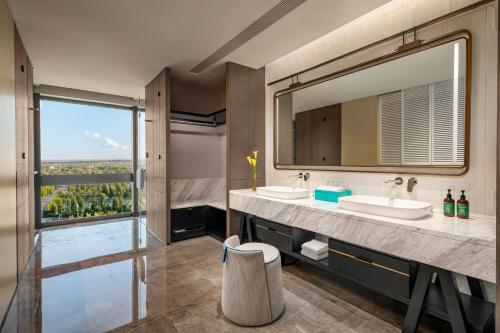 Koupelna v ubytování Crowne Plaza Beijing Tongzhou