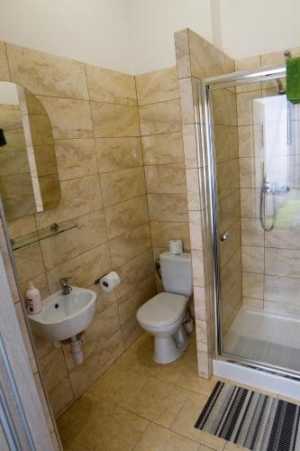 Ένα μπάνιο στο Dream Hostel & Apartments