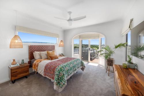 Ένα ή περισσότερα κρεβάτια σε δωμάτιο στο Hillview House