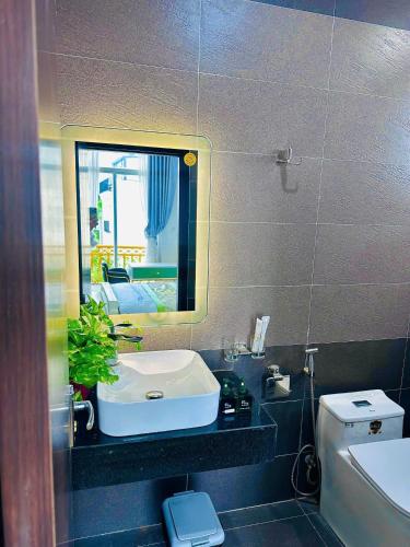 Koupelna v ubytování SANG VILLA Đà Nẵng