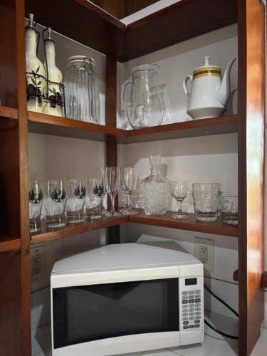 Kuchyň nebo kuchyňský kout v ubytování Vida buena