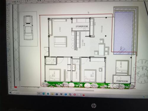 Planimetria di Sakhu Art Villa