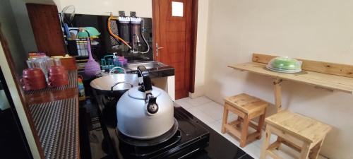 Kuchyň nebo kuchyňský kout v ubytování Villa Viva Mezzanine - Family