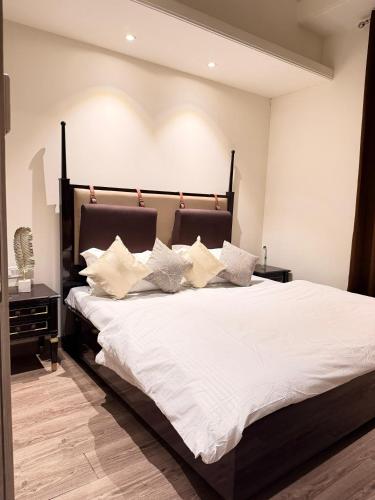 Ένα ή περισσότερα κρεβάτια σε δωμάτιο στο Cloud stay