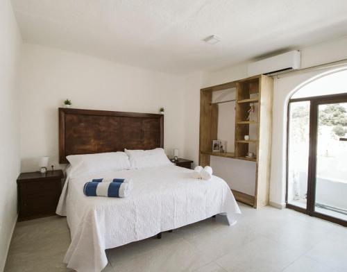 Ένα ή περισσότερα κρεβάτια σε δωμάτιο στο Apartment in Puerto Las Hadas Condominium