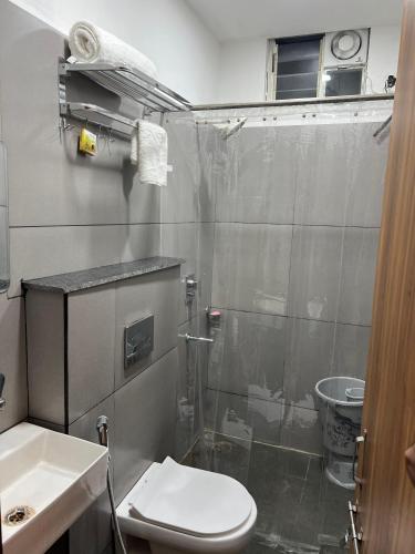 Ένα μπάνιο στο Hotel Central Point