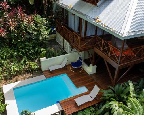 Πισίνα στο ή κοντά στο Villa Colibri - Secluded Jungle Villa - Short Stroll to Beach, Shops & Restaurants