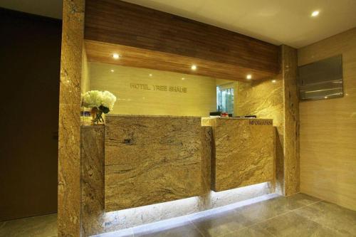 Ένα μπάνιο στο Hotel TreeShade Dongdaemun