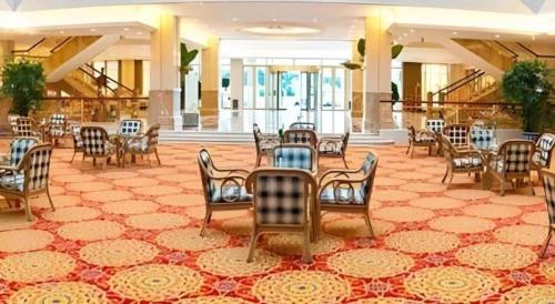 Restaurace v ubytování Huizhou Wanyun Holiday Hotel