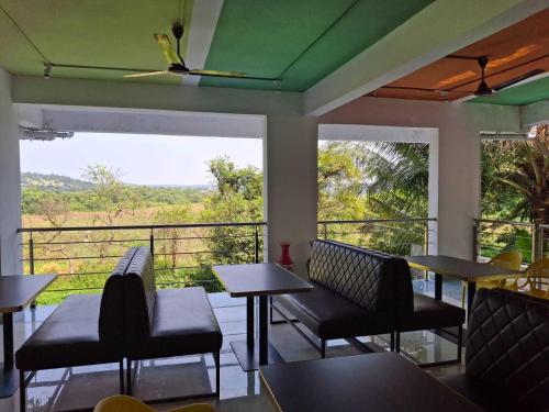 Balkón nebo terasa v ubytování Palette The Moon Hotel Goa
