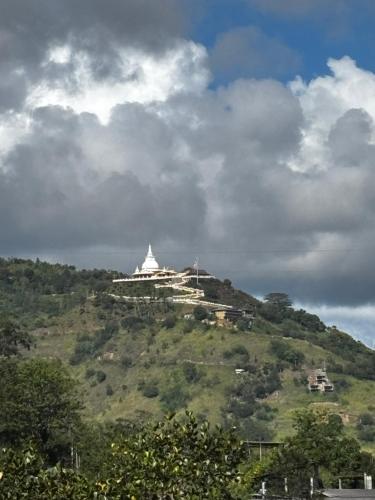 Een algemene foto van de bergen of uitzicht op de bergen vanuit het hotel