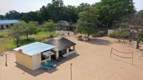 Das Gebäude in dem sich das Bed & Breakfast befindet