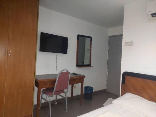 TV a/nebo společenská místnost v ubytování J Hotel Bukit Bintang