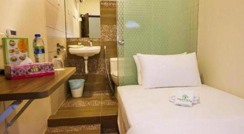 Koupelna v ubytování Tropicana Boutique Hotel