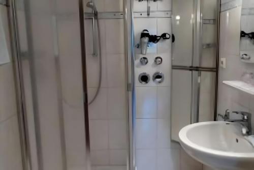 Koupelna v ubytování Ferienwohnung Zugspitze