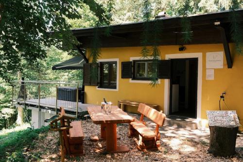 Μπαλκόνι ή βεράντα στο Waldresidenz Deluxe