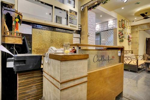 Η κουζίνα ή μικρή κουζίνα στο Super Hotel O Golden Suites