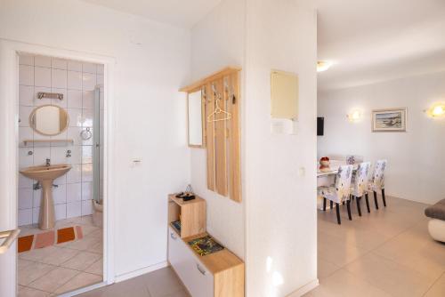 Koupelna v ubytování Villa Marevista