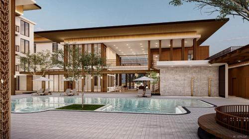 Bazén v ubytování Whale Retreat Destination nebo v jeho okolí