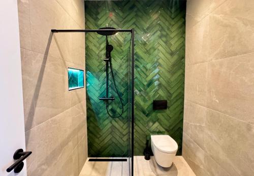 Koupelna v ubytování 52-1 - Luxe studioappartement 2 gasten