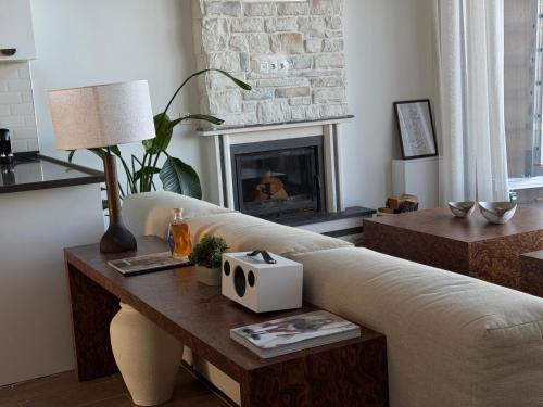 Χώρος καθιστικού στο Voger Sapanca Lake View