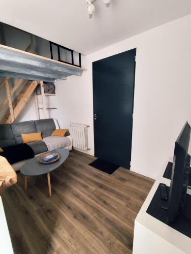 Kuchyň nebo kuchyňský kout v ubytování Studio Castor